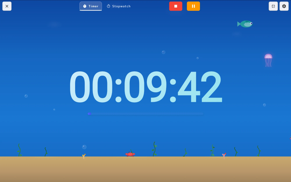 Timer screenshot